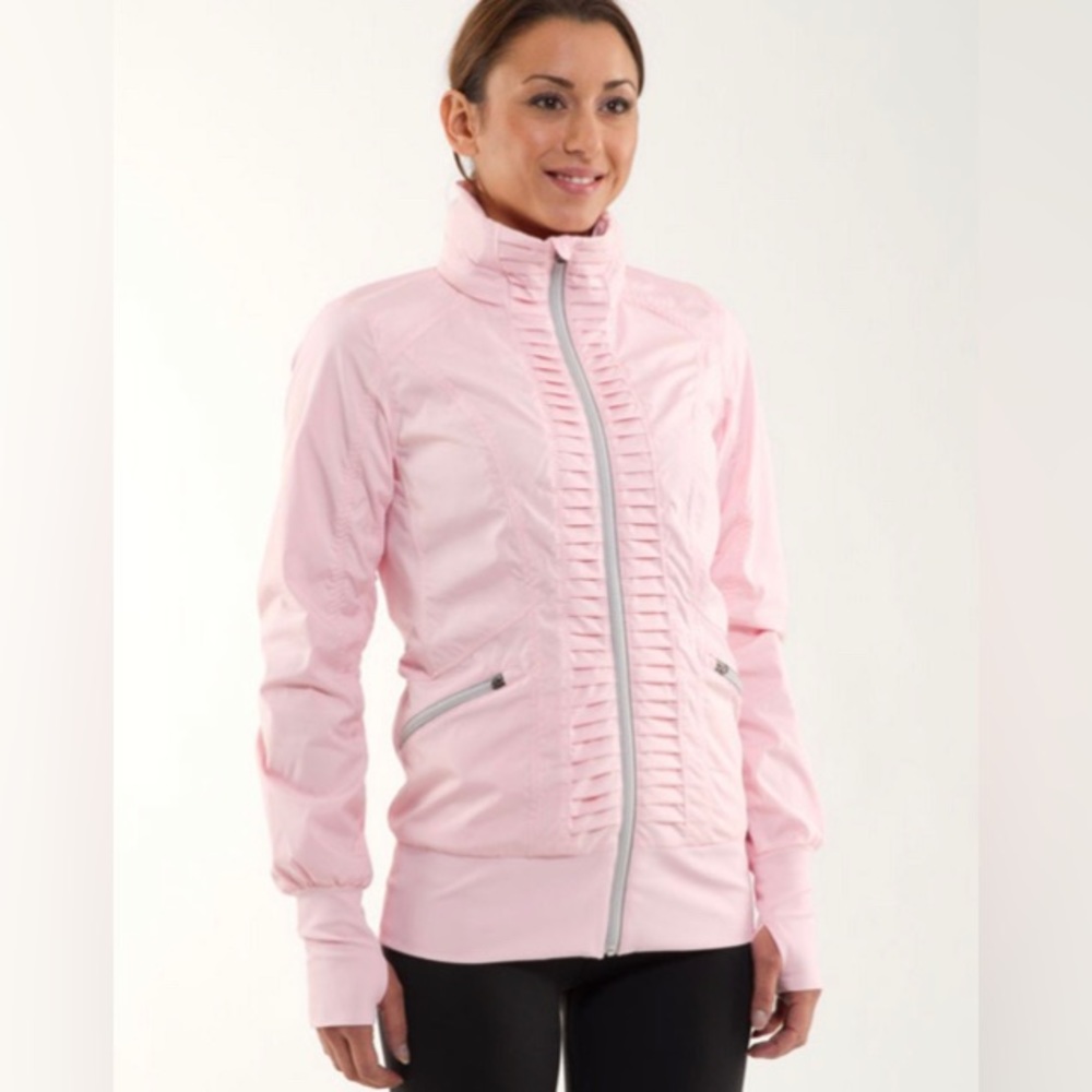 Lululemon Run: Back On Track Jacket
Pig Pink